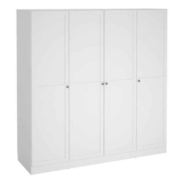 Brande Wardrobe with 4 Frame Doors | Bed Sava