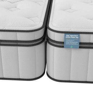 iGel NanoTech 4000i Plushtop Zip and Link Mattress | Bed Sava