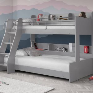 Domino Wooden Triple Sleeper | Bed Sava