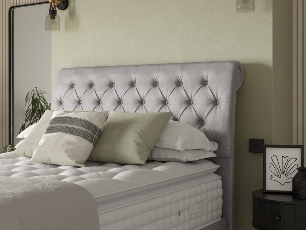 Staples  Co Bayswater Floorstanding Headboard | Bed Sava