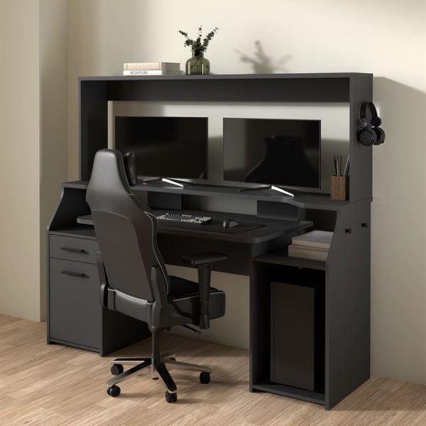 Function Plus Gaming Desk with 1 Door 1 Drawer | Bed Sava