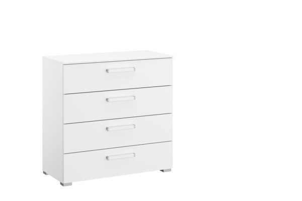 Lazio 4 Drawer Wide Chest of Drawers | Bed Sava