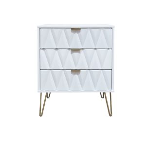 Bexley 3 Drawer Chest of Drawers | Bed Sava