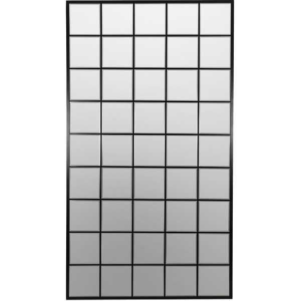 Blakely Floor Standing Cheval Mirror Black | Bed Sava