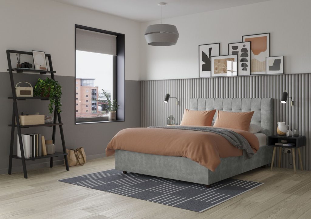 Alexis Ottoman Upholstered Bed Frame