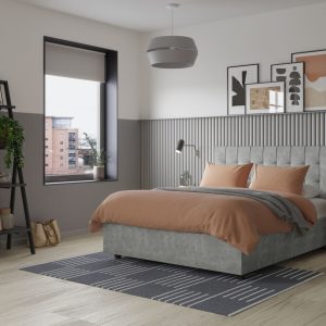 Alexis Ottoman Upholstered Bed Frame | Bed Sava