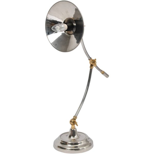 Haku Brass and Steel Adjustable Table Lamp  E27 15W | Bed Sava