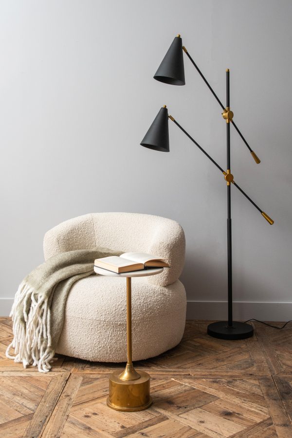 Mercer Twin Head Floor Lamp E27 40W | Bed Sava