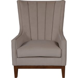 Rothbury Taupe Upholstered Occasional Chair | Bed Sava