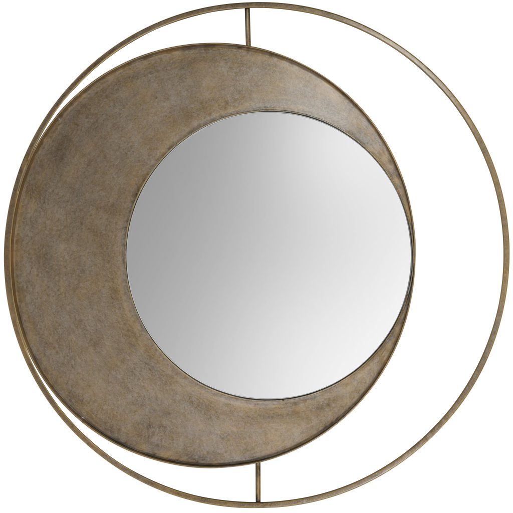 Concentric Circles Iron Mirror