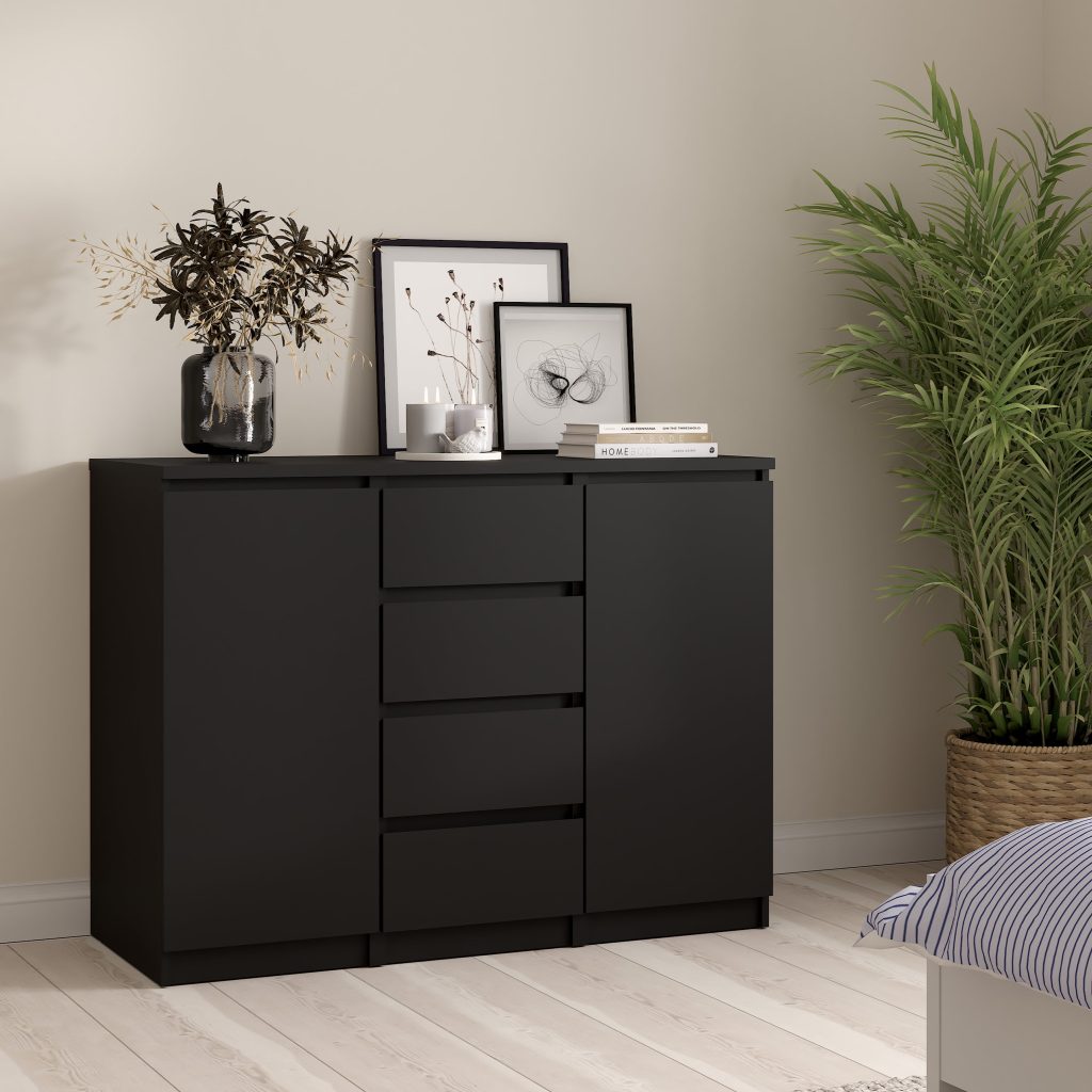 Naia Sideboard 4 Drawers 2 Doors