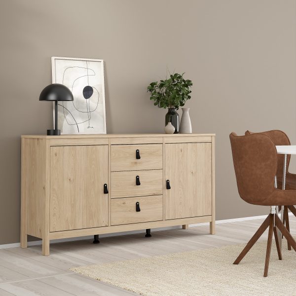 Barcelona Sideboard 2 Doors 3 Drawers | Bed Sava
