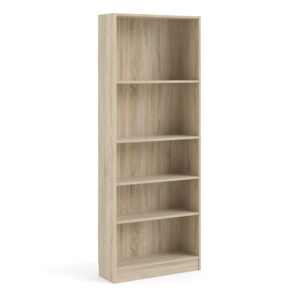 Basic Tall Wide Bookcase 4 Shelves | Bed Sava