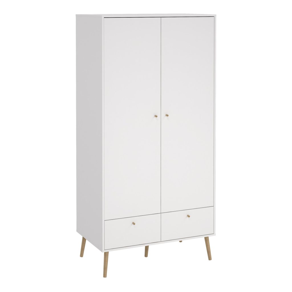 Cumbria Wardrobe with 2 Doors + 2 Drawers