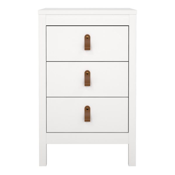 Barcelona Bedside Table 3 Drawers | Bed Sava