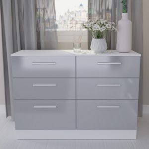 Latina 6 Drawer Wide Chest | Bed Sava