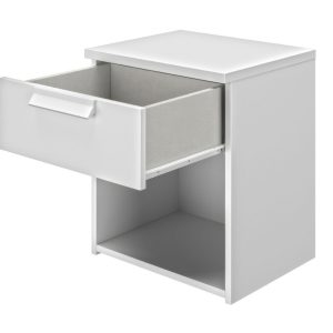 Bergen 1 Drawer Bedside Table | Bed Sava