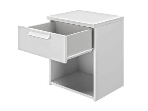 Bergen 1 Drawer Bedside Table | Bed Sava