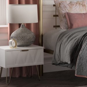 Bexley 1 Drawer Bedside Table | Bed Sava