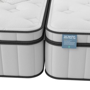iGel NanoTech 3500i Plushtop Zip and Link Mattress | Bed Sava
