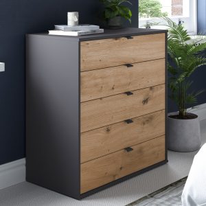 Dorsten 5 Drawer Chest Of Drawers | Bed Sava