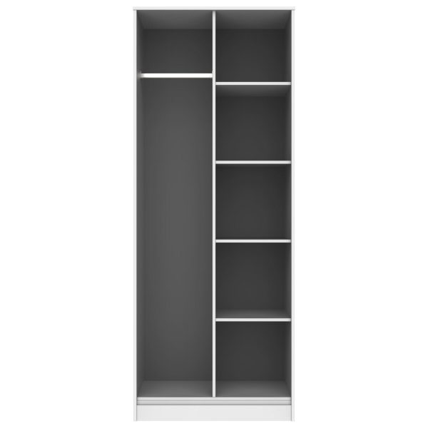 Bexley Open Shelf Wardrobe | Bed Sava
