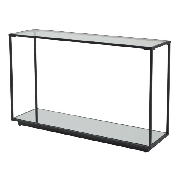 Lennox Black Framed Console | Bed Sava