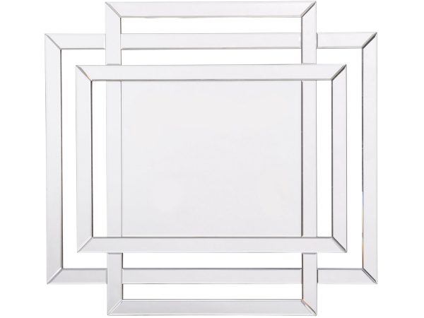 Farley Tri Rectangle Frame Mirror | Bed Sava