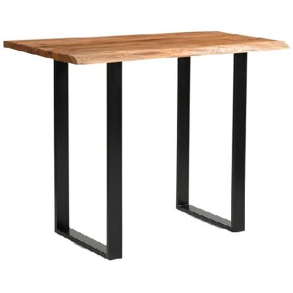 Live Edge Collection Light Acacia Bar Table | Bed Sava