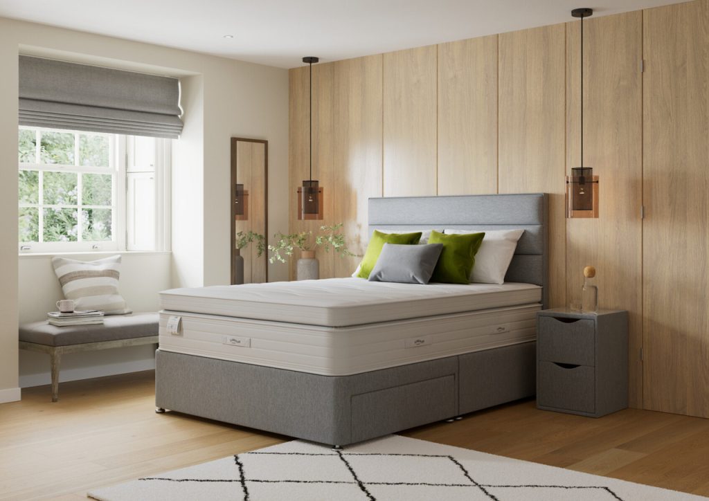 Slumberland Air 12.0 Memory Divan Bed Set