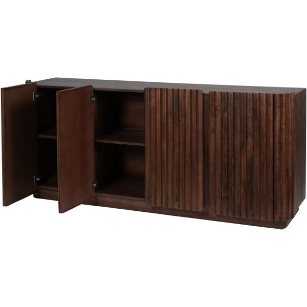 Monterey Four Door Wooden Buffet Sideboard | Bed Sava