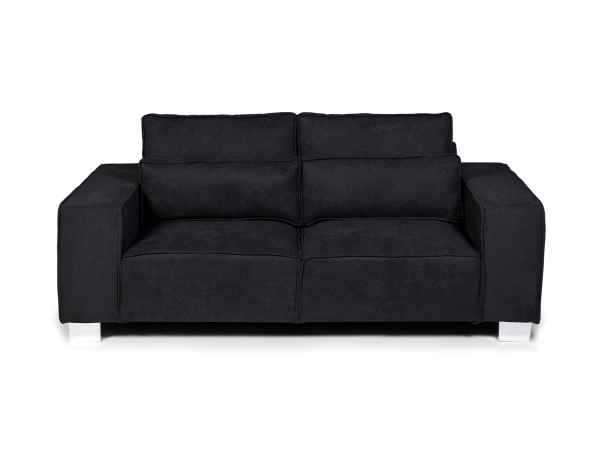 Broadgate 3+2 Sofa Set Black Kensington Fabric | Bed Sava