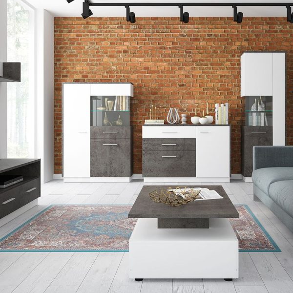 Zingaro 2 Drawer Coffee Table | Bed Sava