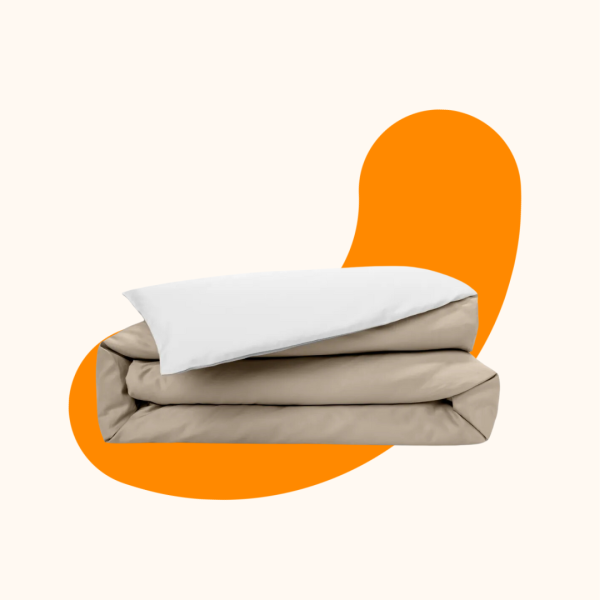 Emma Bed Linen Duvet Cover Cotton 144 225×220 Reversible | Bed Sava