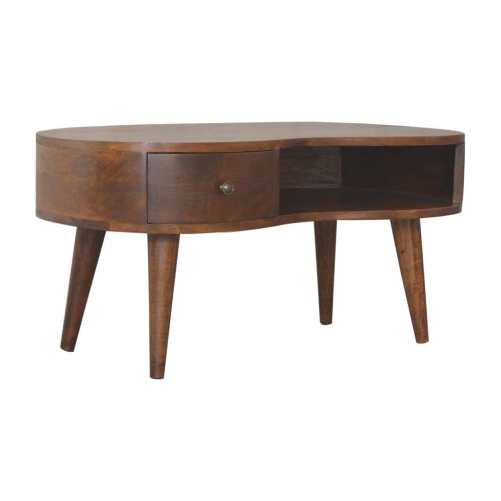 Chestnut Wave Coffee Tables