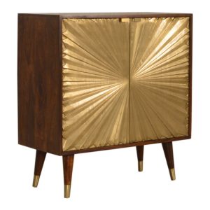 Manila Gold Cabinet | Bed Sava