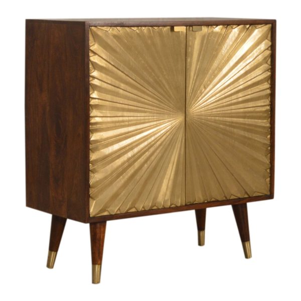 Manila Gold Cabinet | Bed Sava