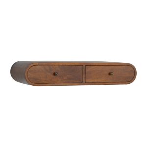 Floating Chestnut London Console | Bed Sava