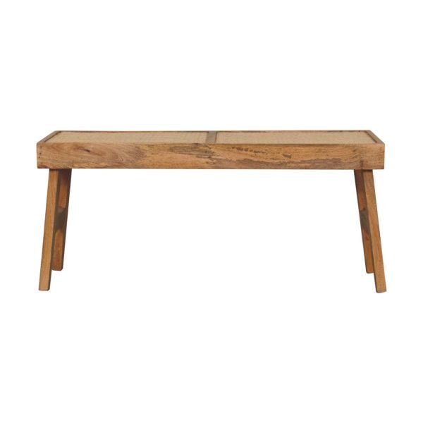 Open Rattan Bench | Bed Sava