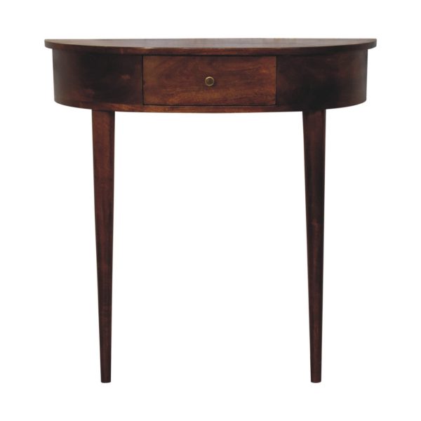 Backless Mounted Chestnut Console | Bed Sava