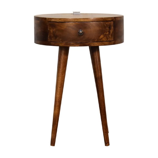 Single Chestnut Bedside | Bed Sava