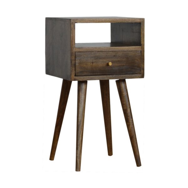 Mini Grey Washed Bedside | Bed Sava