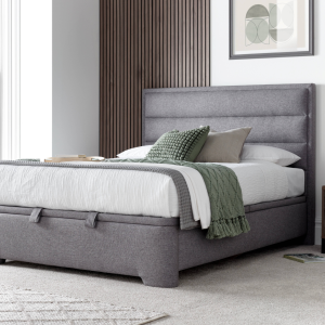 Kaydian Kirkby Ottoman Bed with Storage and Headboard | Bed Sava