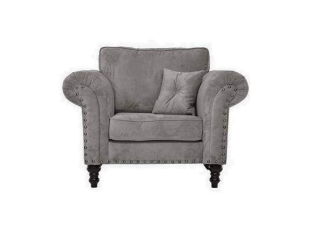 Mayfair Armchair Fabric Grey