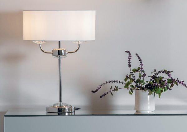Dixon 2 Light Table Lamp | Bed Sava