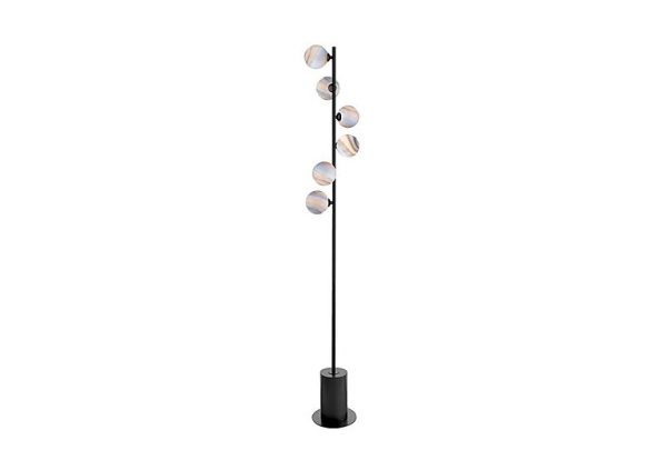 Nivara 6 Light Floor Lamp | Bed Sava