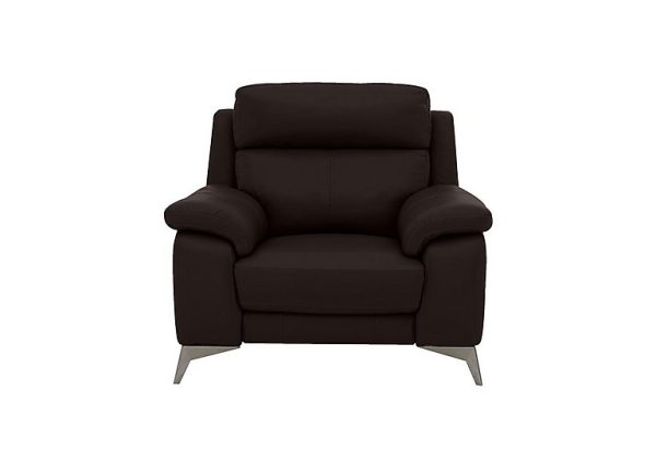 Missouri HW Leather Armchair | Bed Sava