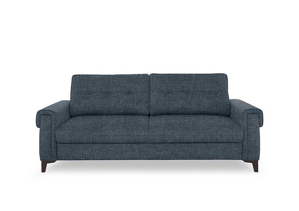 Zoom Fabric 3 Seater Sofa Bed  Halifax Charcoal | Bed Sava
