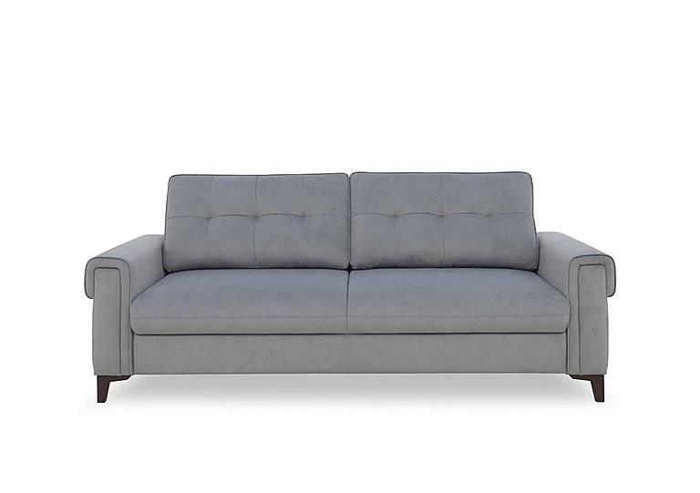 Zoom Fabric 3 Seater Sofa Bed - Velvet Grey