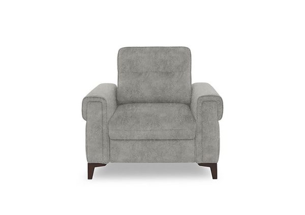 Zoom Fabric Chair Sofa Bed  Marble Light Grey | Bed Sava